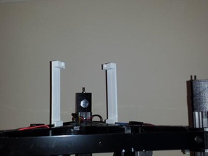cerberus spool holder 3d printer parts delta filament 3d print model - Mito3D