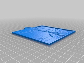 lithopane 2d Kunst angepasst 3d print model - Mito3D
