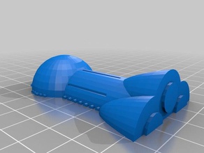 spaceship games 3d print model - Mito3D