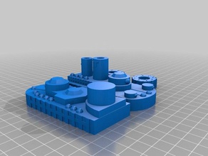 steampunk corazzata giochi 3d print model - Mito3D