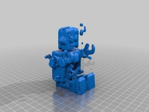 robot2 2013-10-02 0429 pm sanat makerbotdigitizer tarama 3d print model - Mito3D