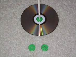 cd center-adapter Mausefalle Auto mechanisch ist - Spielzeug dvd 3d print model - Mito3D