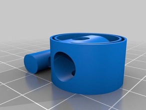 my customized 3d printable cord stopper replacement parts 3d print model - Mito3D