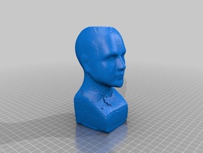 phrenology bust scans replicas makerbotdigitizer 3d print model - Mito3D