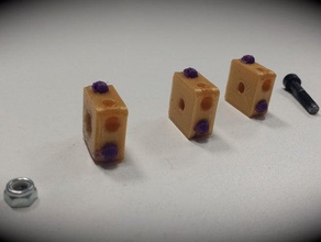 rubiks braille cube l'apprentissage 3d print model - Mito3D
