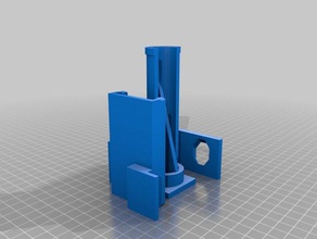 replicator spool holder filament guide m3dfrance printer accessories customized 3d print model - Mito3D