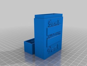 chiappetti buisness-card-Träger office angepasst 3d print model - Mito3D