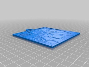 özelleştirilmiş lithopane benim 2d sanat 3d print model - Mito3D