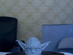 yoda tablası taraması sanat makerbotdigitizer 3d print model - Mito3D