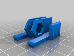 printrbot jr bed leveler nut plates 3d printer accessories 3d print model - Mito3D