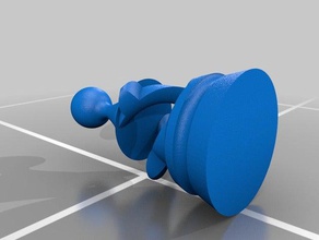 pedina di una scacchiera epsilon 3d print model - Mito3D