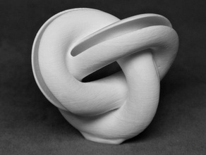 ball knot just interactive art pla replicator2 3d print model - Mito3D