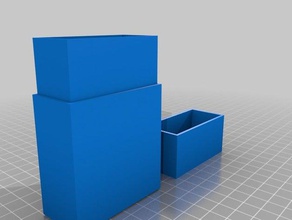 cigarette case v1 containers box 3d print model - Mito3D
