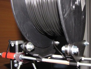 prusa-dessus bobine de montage d'autres filament reprap 3d print model - Mito3D