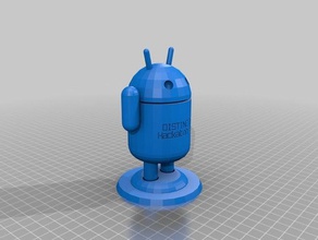 distinction hackaton android guy containers customized 3d print model - Mito3D