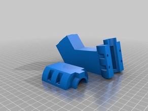 v3 filastruder tramoggia bottiglia di montaggio verticle monte 3d la stampante accessori 3d print model - Mito3D