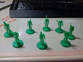 spadone cavalieri wargame minis persone fig figura miniatura warmachine 3d print model - Mito3D