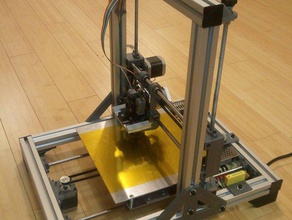 aluminum mendel 3d printers extrusions mendelmax reprap repstrap t-slot 3d print model - Mito3D