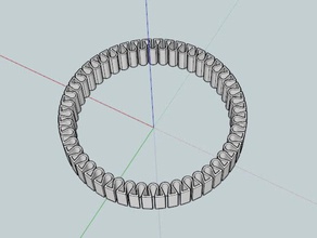 otro elástico círculo cosa pulseras 3d print model - Mito3D