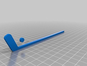mini hockey stick puck jogos 3d print model - Mito3D