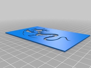 dragon art tools customized 3d print model - Mito3D