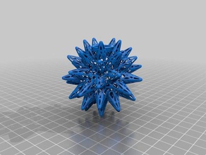 estrela abajur arte 3d print model - Mito3D