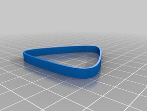 rounded triangle math art customized 3d print model - Mito3D
