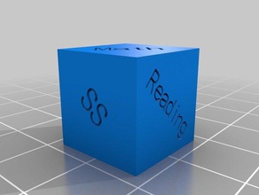constantino dados personalizado 3d print model - Mito3D