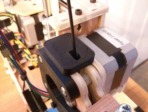 printrbot simple bind-resistant filament guide 3d printer parts 3d print model - Mito3D