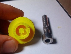 hobbed bolt holder other extruder pla ultimade ultimaker 3d print model - Mito3D