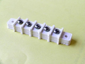 terminal block embedded hardware other barrier electronic 3d print model - Mito3D