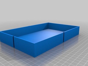 desk box 1 containers customized 3d print model - Mito3D
