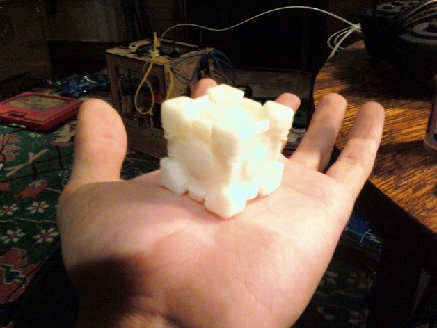 cubo de armazenamento pesado portal adereços não pode falar companheiro nunca ameaçam esfaquear você jogo vídeo jogos videogame videogames 3D print model - Mito3D