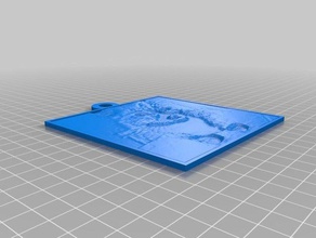 il mio personalizzato lithopane 2d arte 3d print model - Mito3D