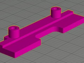 replicator belt clamp 3d printer parts 3d print model - Mito3D