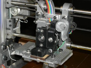 quick change makergear extruder-Körper andere 3d print model - Mito3D