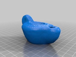 magic lamp art makerbotdigitizer scan 3d print model - Mito3D