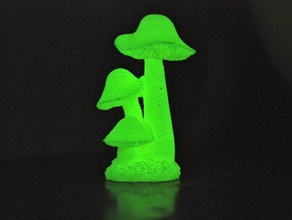 i funghi altri Scansione 3d artec natura dnd dungeon terreno ghost arcipelago bagliore underdark 3d print model - Mito3D