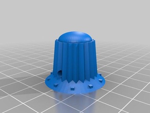 my knobly knob 2 replacement parts customized 3d print model - Mito3D