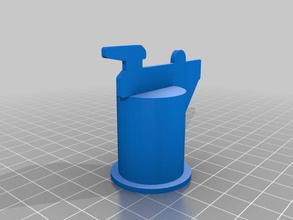 cubical headphone holder other 3d print model - Mito3D