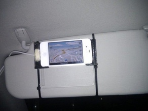 iphone car holder mobile 3d print model - Mito3D