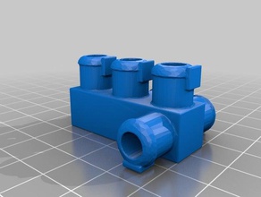 coupling 90 degrees x2 11mm 3d printer accessories biltema hose mendel prusa 3d print model - Mito3D