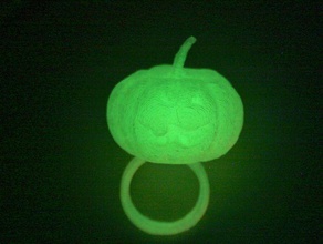 parlayan halloween yüzük karanlık tarar kopyaları 3d print model - Mito3D