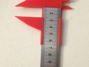 calipers attachment ruler tools measure 3d print model - Mito3D