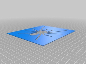 tarantula kalıp işaretler logoları 3d print model - Mito3D