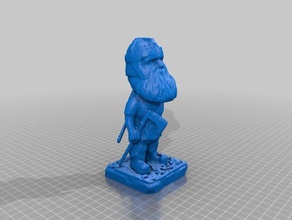 gimli scansione 2 art makerbotdigitizer 3d print model - Mito3D