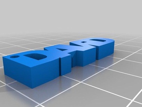 keychain de david d'autres 3d print model - Mito3D