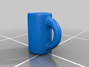 appena tazza contenitori 3d print model - Mito3D