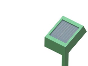 optimal solar lights customised outdoor garden customizer 3d print model - Mito3D