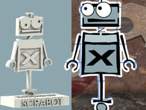 scrabot oyunlar 3d print model - Mito3D